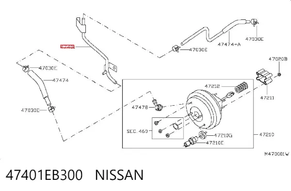  47401EB300 Nissan/Infiniti