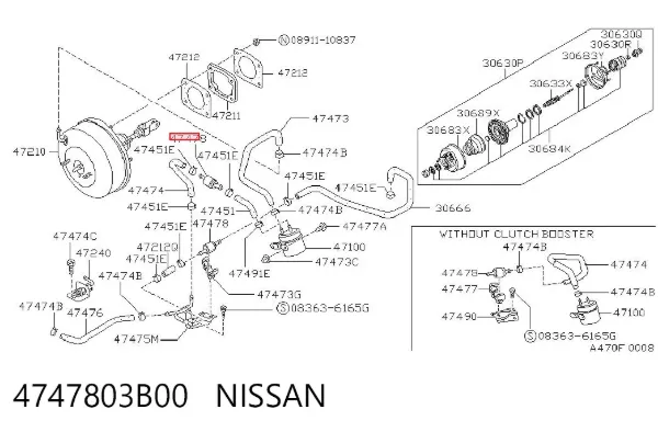  4747803B00 Nissan/Infiniti