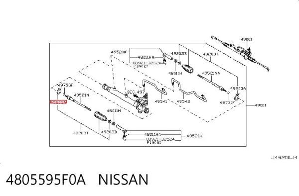  4805595F0A Nissan/Infiniti