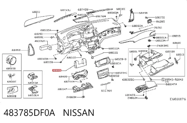  483785DF0A Nissan/Infiniti