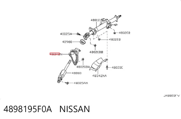  4898195F0A Nissan/Infiniti