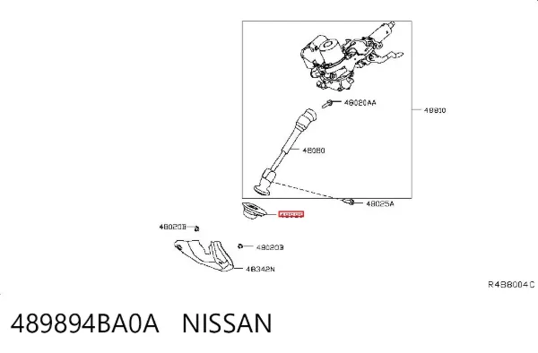  489894BA0A Nissan/Infiniti