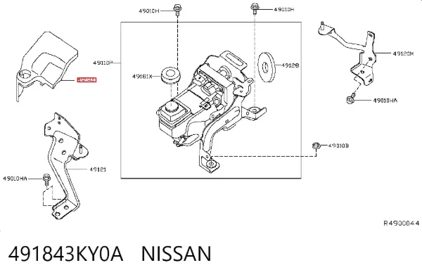  491843KY0A Nissan/Infiniti