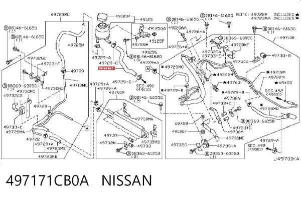  497171CB0A Nissan/Infiniti