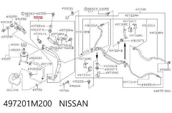  497201M200 Nissan/Infiniti