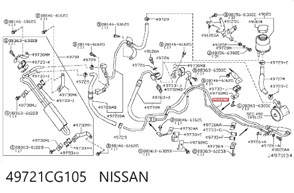 49721CG105 Nissan/Infiniti