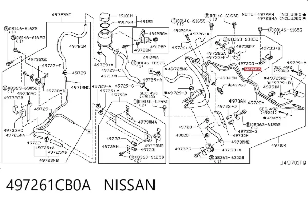  497261CB0A Nissan/Infiniti