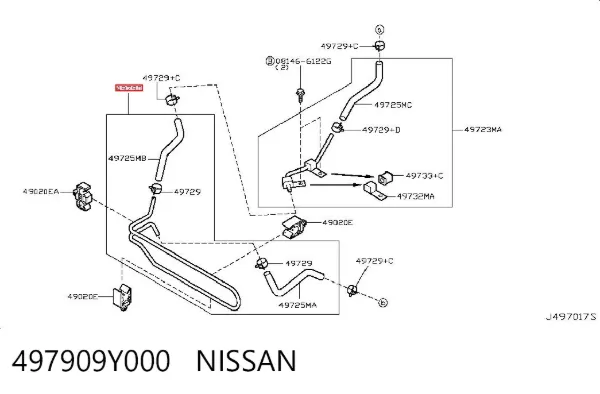  497909Y000 Nissan/Infiniti