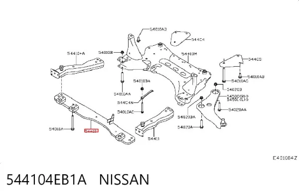  544104EB1A Nissan/Infiniti