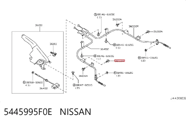  5445995F0E Nissan/Infiniti