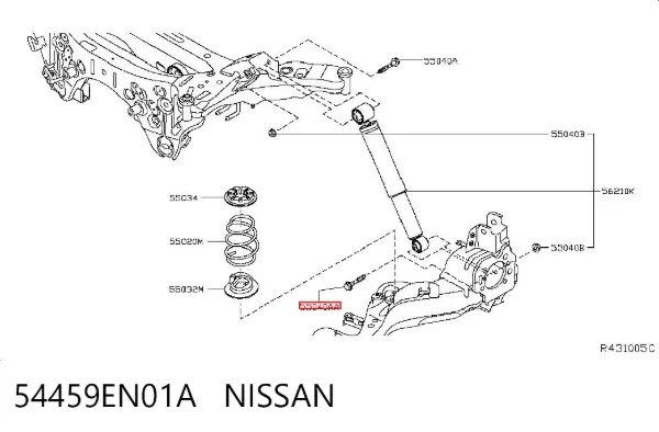  54459EN01A Nissan/Infiniti
