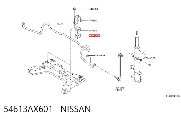  54613AX601 Nissan/Infiniti