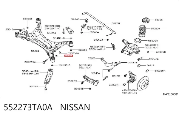  552273TA0A Nissan/Infiniti