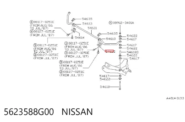  5623588G00 Nissan/Infiniti
