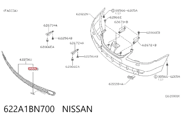  622A1BN700 Nissan/Infiniti