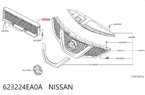 623224EA0A Nissan/Infiniti