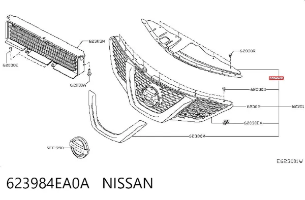  623984EA0A Nissan/Infiniti