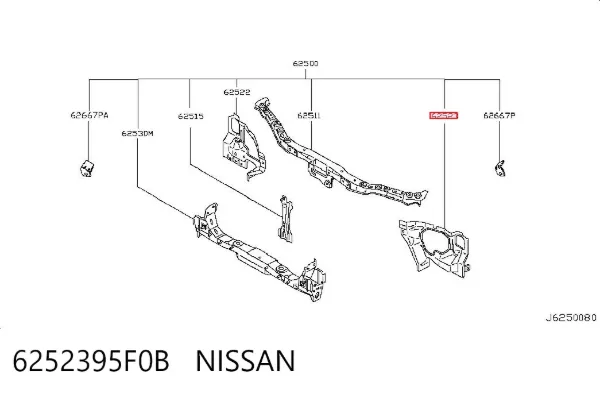  6252395F0B Nissan/Infiniti