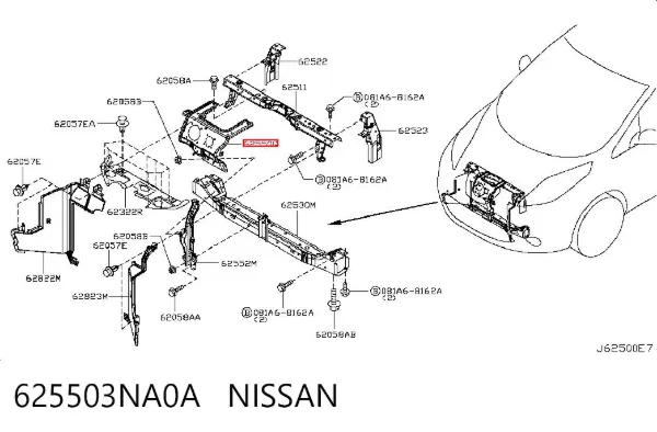  625503NA0A Nissan/Infiniti