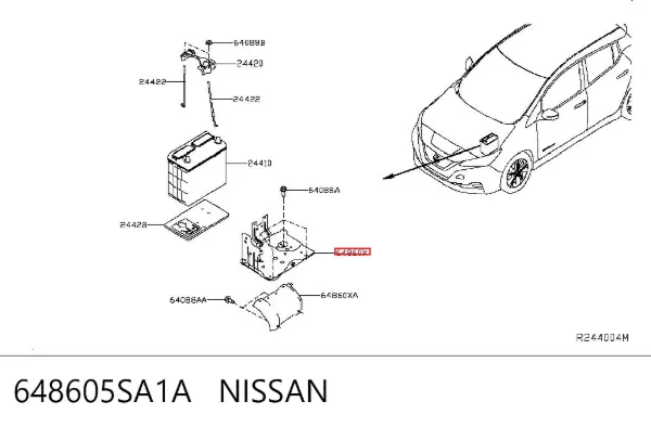  648605SA1A Nissan/Infiniti