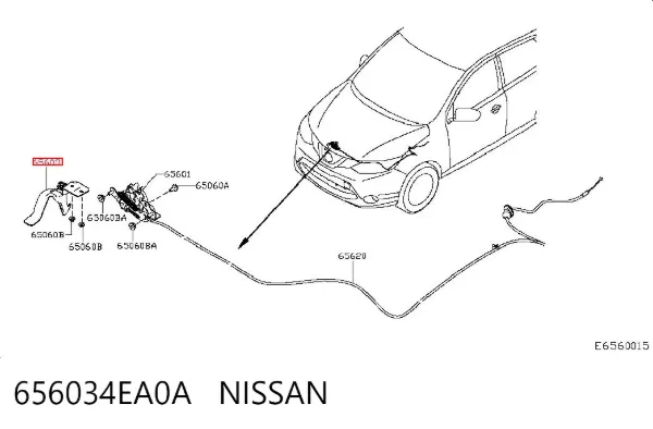  656034EA0A Nissan/Infiniti