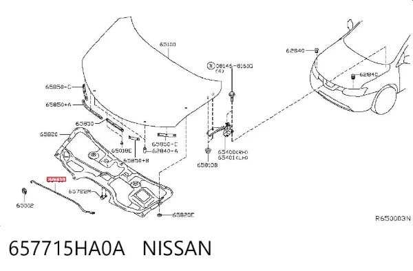  657715HA0A Nissan/Infiniti