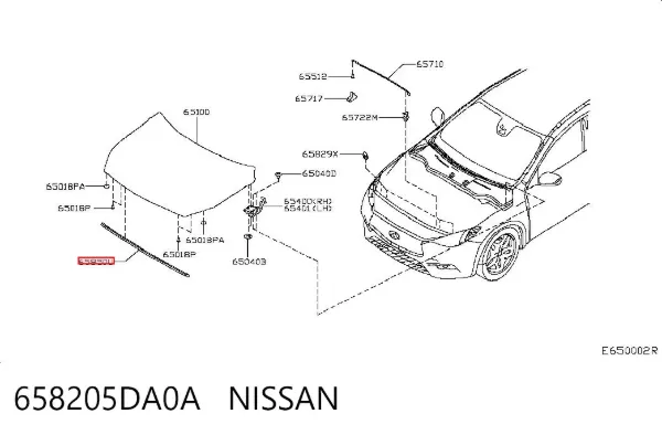  658205DA0A Nissan/Infiniti