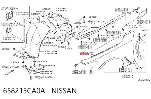  658215CA0A Nissan/Infiniti