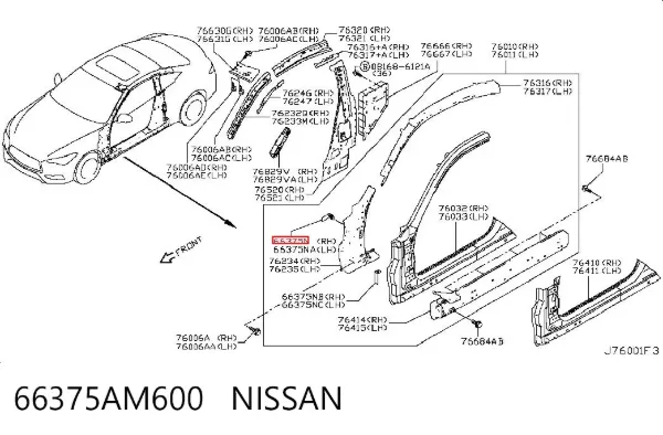  66375AM600 Nissan/Infiniti
