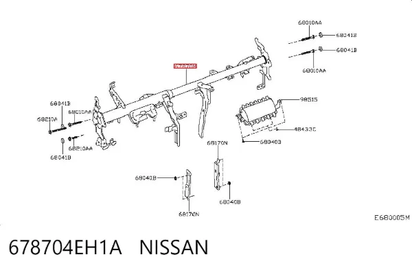  678704EH1A Nissan/Infiniti