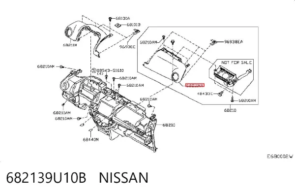  682139U10B Nissan/Infiniti