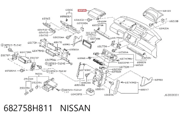  682758H811 Nissan/Infiniti