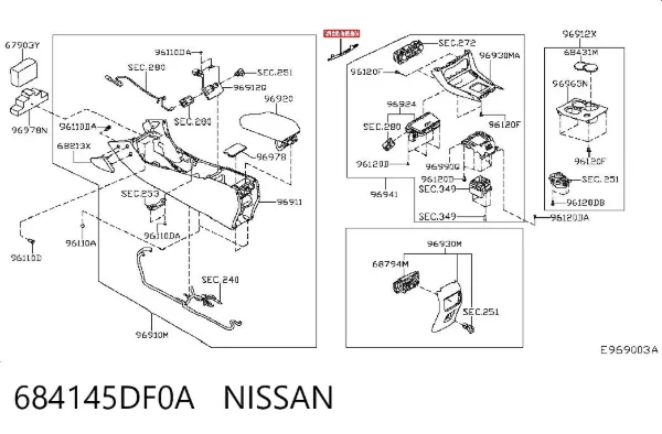  684145DF0A Nissan/Infiniti