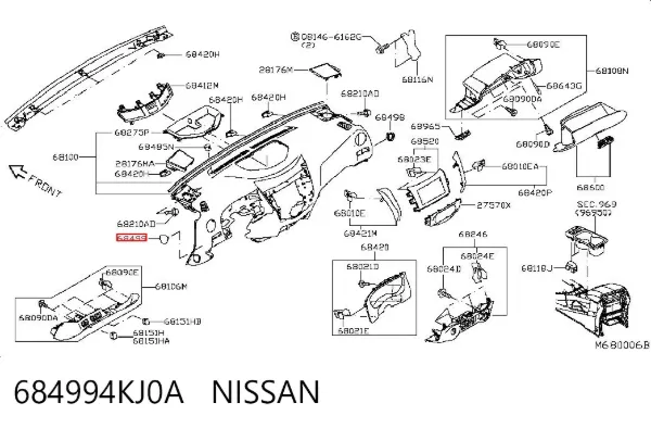  684994KJ0A Nissan/Infiniti