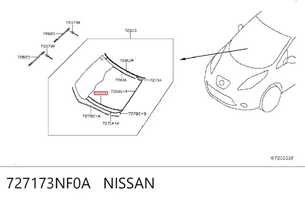  727173NF0A Nissan/Infiniti