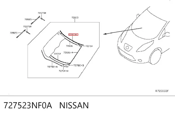  727523NF0A Nissan/Infiniti
