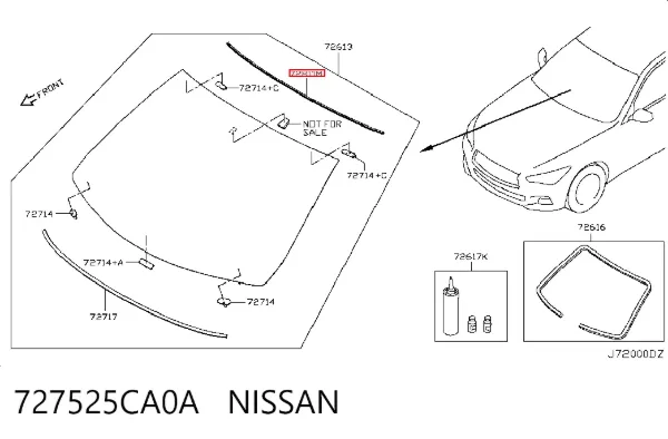  727525CA0A Nissan/Infiniti