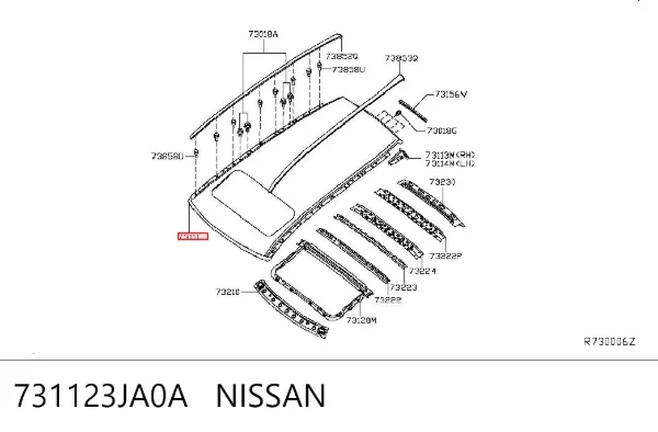  731123JA0A Nissan/Infiniti