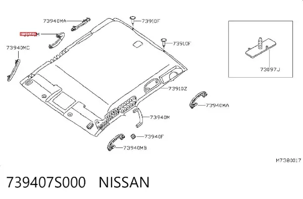  739407S000 Nissan/Infiniti