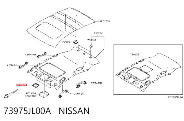  73975JL00A Nissan/Infiniti