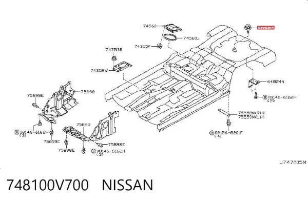  748100V700 Nissan/Infiniti