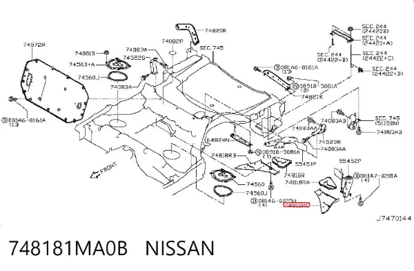  748181MA0B Nissan/Infiniti