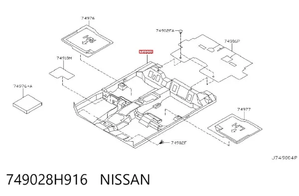  749028H916 Nissan/Infiniti