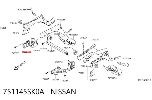  751145SK0A Nissan/Infiniti