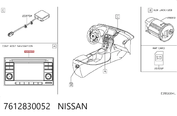  7612830052 Nissan/Infiniti