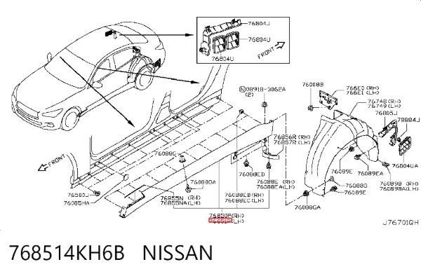  768514KH6B Nissan/Infiniti