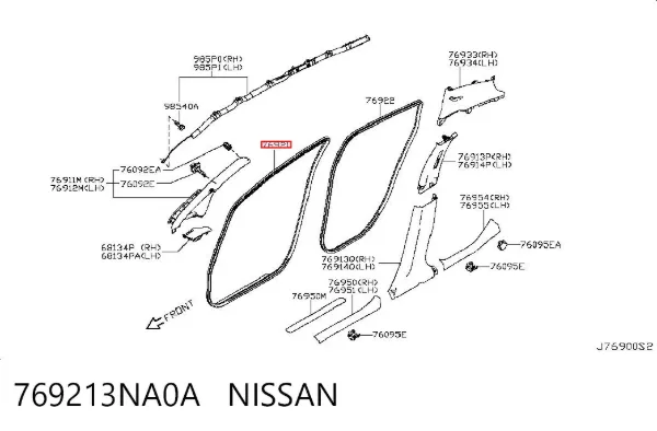  769213NA0A Nissan/Infiniti
