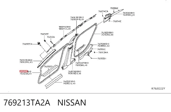  769213TA2A Nissan/Infiniti
