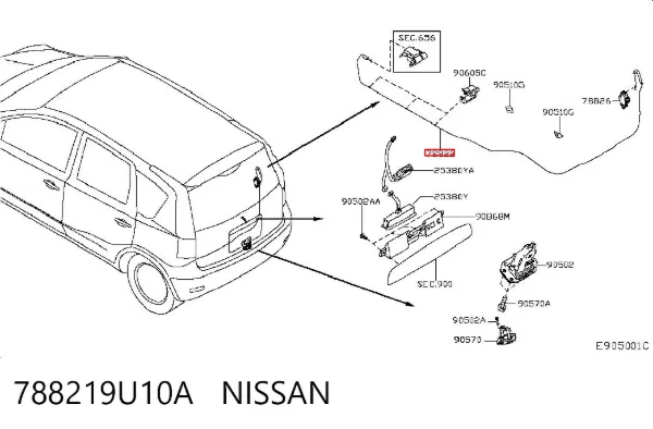  788219U10A Nissan/Infiniti