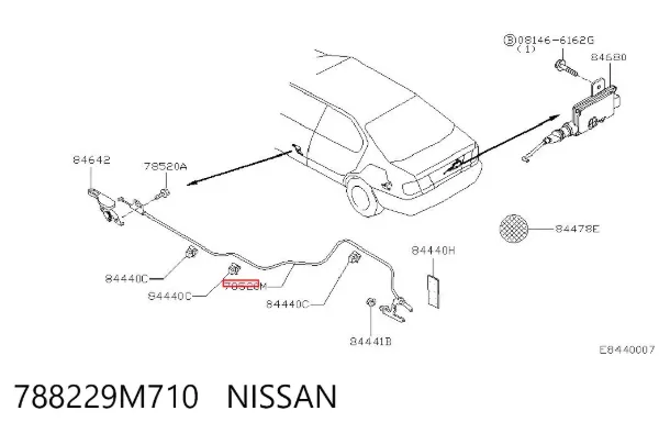  788229M710 Nissan/Infiniti